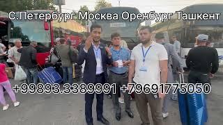 Москва Ташкент автобус прямой рейс Moskva Tashkent avtobus