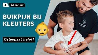 Buikpijn los masseren? - Osteopathie bij kleuters - Ruben den Hartog Osteopathie