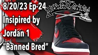 KICKS AND SNARES2 Hour Hip Hop Mix 8/20/23 Ep-24 Inspired by Jordan 1“Banned Bred” on foot