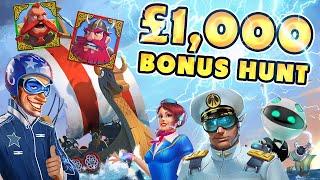 SUPER HERO SLOTS £1K BONUS HUNT !!!