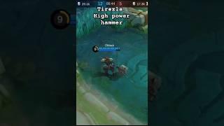 Tirezla high power hammer | #mobilelegends #mlbb