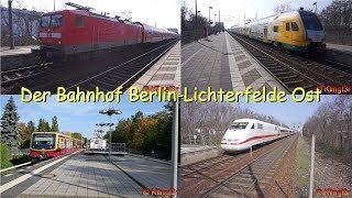 Deutsche Bahn - der Bahnhof Berlin-Lichterfelde Ost - S-Bahn Regio Fernverkehr