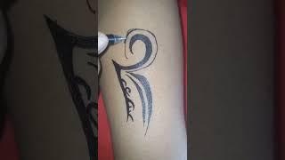 tribal tattoo tutorial #tattoo #tattooideas