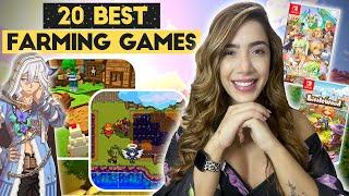 BEST Farming Games You NEED to Play! | My Favorite Nintendo Switch & PC Farming Games