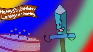 Happy 5th Birthday Lemmy Animations!