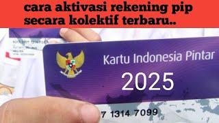 Cara aktivasi kartu rekening pip secara kolektif terbaru