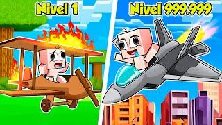 ¡Minecraft PERO podemos COMPRAR AVIONES! ️ MINECRAFT PERO BEBE NOOB