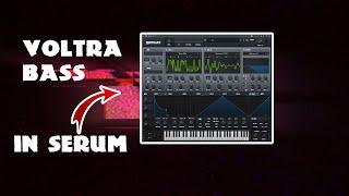 VOLTRA BASS in Serum | Sounddesign Tutorial | by. Fruutiy