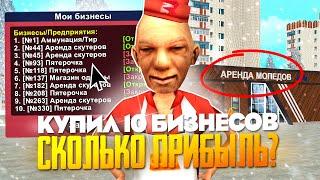 КУПИЛ 10 ТОПОВЫХ БИЗНЕСОВ на РОДИНА РП в ГТА КРМП