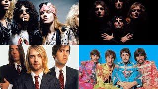 Top 100 Greatest Rock Bands Of All Time