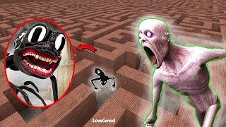 ALL POPPY PLAYTIME CHAPTER 4 CARTOONCAT VS SCP-096 RAiNBOW In Garry's Mod! #poppyplatime4