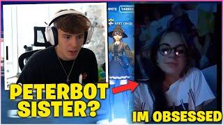 CLIX Reacts To "Peterbot Sister Confesses Her Love for Clix on stream" & USES NEW HALLOWEEN SKIN!