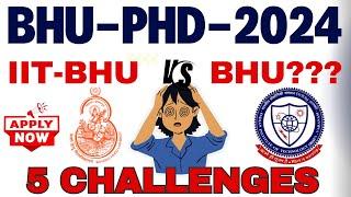 BHU-PhD application 2024 II 15 Days left IIT-BHU II Benefits of PhD II