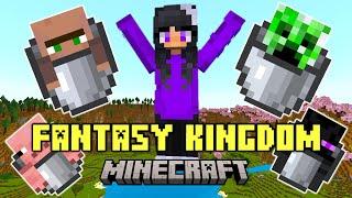 Wizard Wally's MAGIC BUCKETS / Building a Medieval FANTASY Kingdom in Minecraft 03