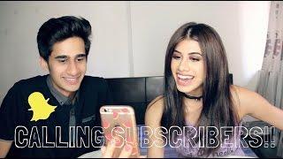 VIDEO CALLING SUBSCRIBERS!!! | Malvika Sitlani