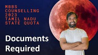 Documents required for NEET 2023 Counselling | TN Medical Selection 2023