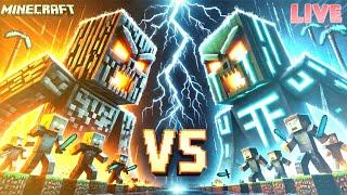 Mob fighting minecraft