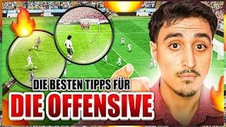 10 TIPPS & TRICKS FÜR DIE OFFENSIVE!SO MACHST DU 100% MEHR TORE IN EA FC 24!