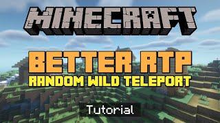How To Install & Setup BetterRTP On Your Minecraft Server (Tutorial)