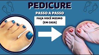 PEDICURE - UNHAS DOS PÉS PERFEITA (PASSO A PASSO)