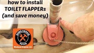 How to Replace a Toilet Flapper Valve