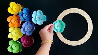 Beautiful and Easy Paper Wall Hanging  / Paper Craft For Home Decoration / Unique Wall Hanging / DIY