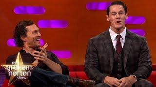 John Cena, Matthew McConaughey & Jamie Oliver Geek Out Over Wrestling | The Graham Norton Show