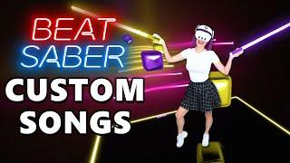 How To Get CUSTOM SONGS in Beat Saber - UPDATED EASY METHOD!!!