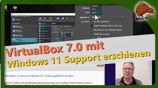 VirtualBox 7.0 erschienen – mit Support für Windows 11