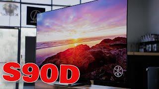 The NEW SAMSUNG S90D 2024 QD-OLED TV IS CRAZY! | Review