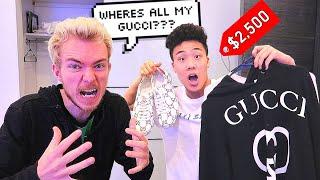 I STOLE ALL MY FRIENDS GUCCI PRANK..