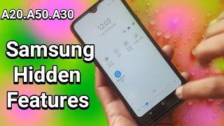 Samsung A20.A10.A50 back button not showing and other hidden features FiX