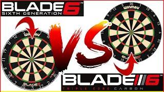 The NEW Winmau Blade 6 vs Blade 6 Triple Core Carbon - Is It Worth The Extra $$$