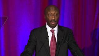 Kenneth Frazier accepts the Grace Award