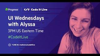 UI Wednesdays with Alyssa — Creating and Using Dropdowns