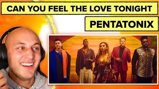 Classical musician reacts / analyses: PENTATONIX - CAN YOU FEEL THE LOVE TONIGHT