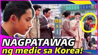 SB19 Ken, nagka-NOSEBLEED matapos ang Pistang Pinoy sa Korea event kaya nagpatawag ng medic!