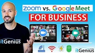 Zoom vs Google Meet: Which is best for business?