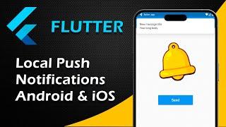 Flutter Tutorial - Local Push Notifications | Android & iOS