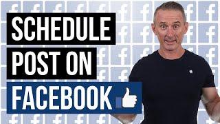 How To Schedule Post On Facebook In 2021 - The New Way