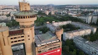 Geneks Towers (Kule Geneks). Belgrade. Serbia - 4k video