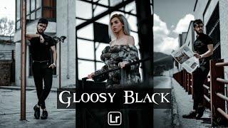 Gloosy Black (Urban) Presets-Lightroom Mobile Presets Dng| Moody Black |Lightroom Black Tone Presets