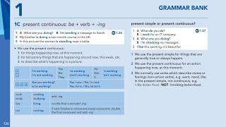 English File, Grammar, Pre-Intermediate, 1C, Present Continuous