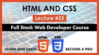 Padding Property in CSS | Lecture #25 | HTML and CSS