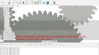 Fusion360 Add-in : Multi spur gear