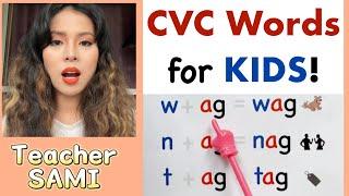 CVC -ag Word Family - Let's READ! - Teacher SAMI