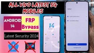 Android 14 : All Vivo Latest 5G Mobile FRP Bypass without PC | Vivo Latest Mobile Google Lock Bypass