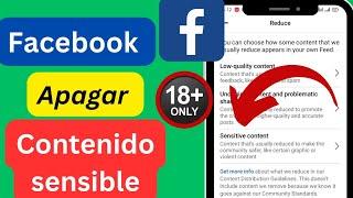 Cómo desactivar contenido confidencial en Facebook | Cómo bloquear vídeos para adultos en Facebook