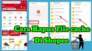 Cara menghapus file sampah | shopee