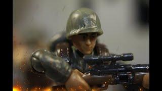 "The Battle Of Aachen" Call of Duty WW2 Mega Construx Stop Motion Short Film